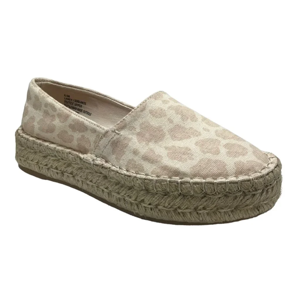Splendid Laney Cheetah Slip On Platform Shoes NWT (6.5)